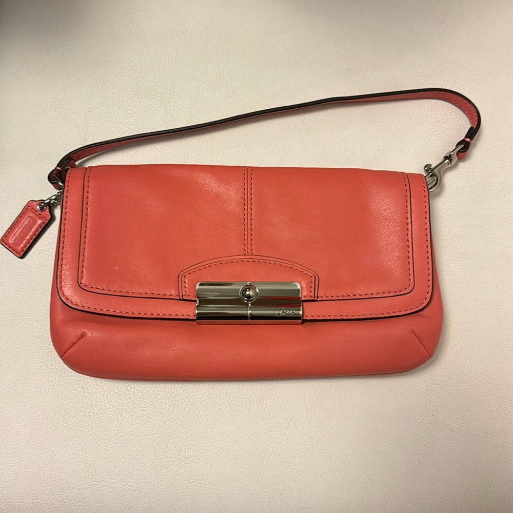 Coach Brandnew Calfskun Coral Handbag